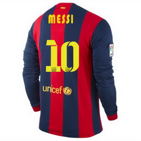 Camisetas Messi del Barcelona ML Primera 2014-2015 baratas - Haga un click en la imagen para cerrar