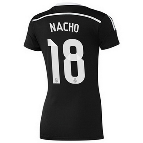 Camisetas NACHO del Real Madrid Mujer Tercera 2014-2015 baratas