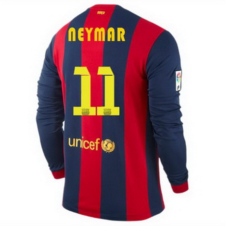 Camisetas Neymar del Barcelona ML Primera 2014-2015 baratas
