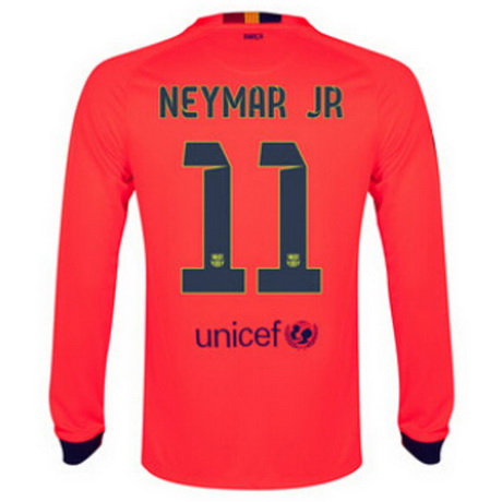 Camisetas Neymar del Barcelona ML Segunda 2014-2015 baratas