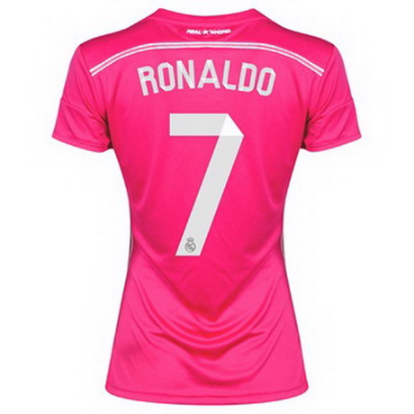 Camisetas RONALDO del Real Madrid Mujer Segunda 2014-2015 baratas