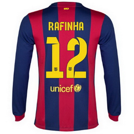 Camisetas Rafinha del Barcelona ML Primera 2014-2015 baratas
