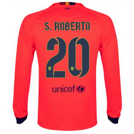 Camisetas Roberto del Barcelona ML Segunda 2014-2015 baratas - Haga un click en la imagen para cerrar