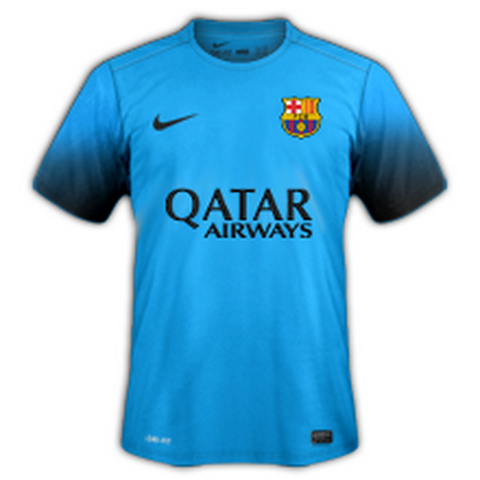 Tailandia Camiseta del Barcelona Tercera 2015-2016 baratas