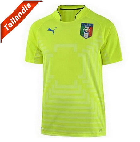 Tailandia Camiseta del Italia portero 2014-2015 baratas