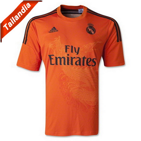 Tailandia Camiseta del Real Madrid portero 2014-2015 naranja